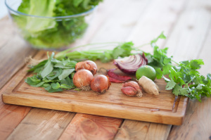 Thai Larb Moo-ingredients